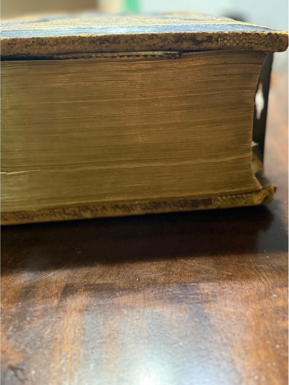Antique 1880s Holy Bible | Damage | BEAUTIFUL BIBLE - Picture 9 of 11